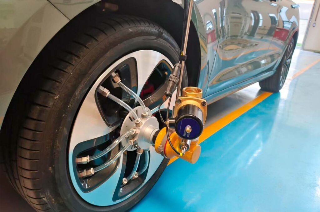 How to safely ‘puncture’ a tyre at 87mph