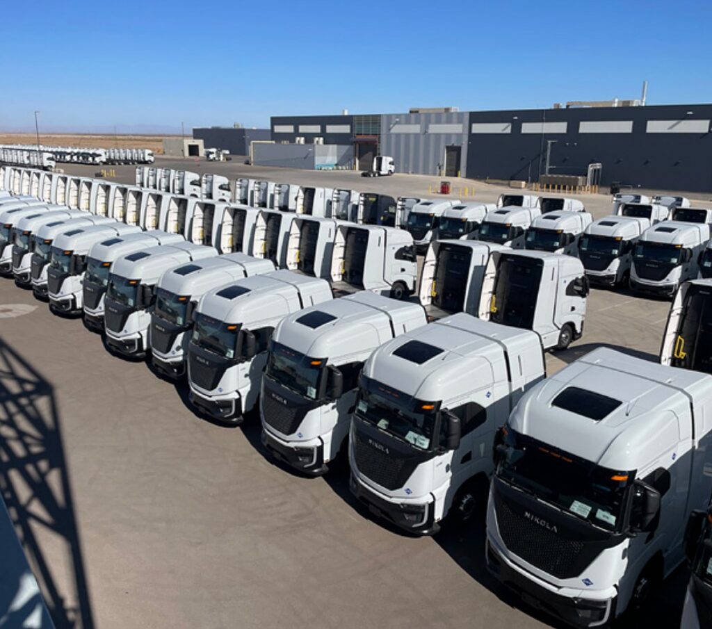 Nikola’s hydrogen trucks hit the auction block