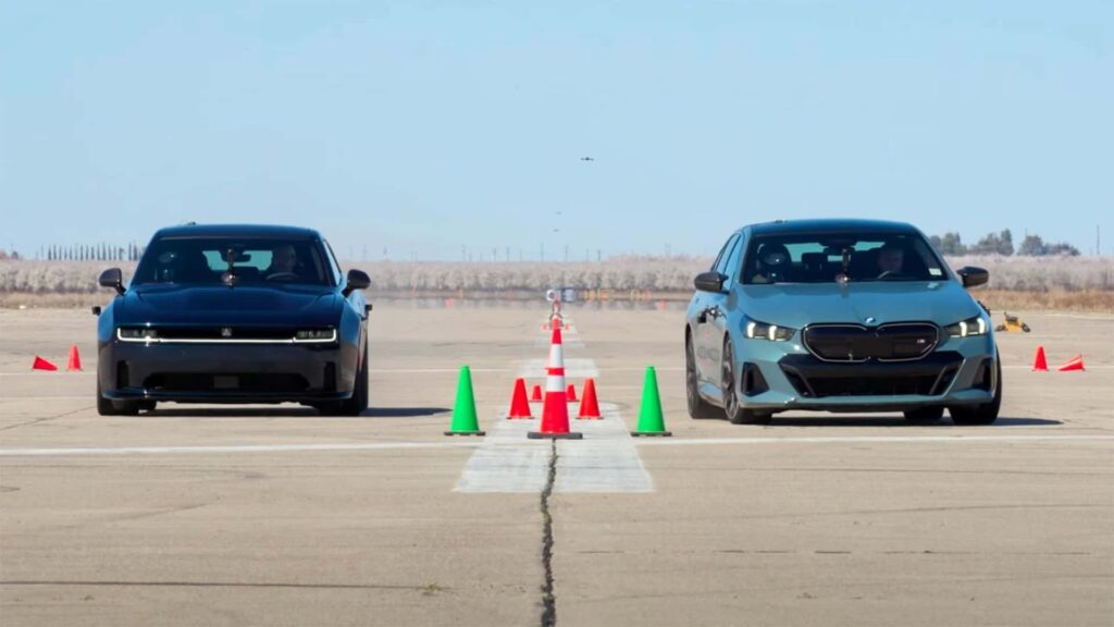 The Dodge Charger Daytona EV Takes On The BMW i5 M60. One Has A Clear Edge