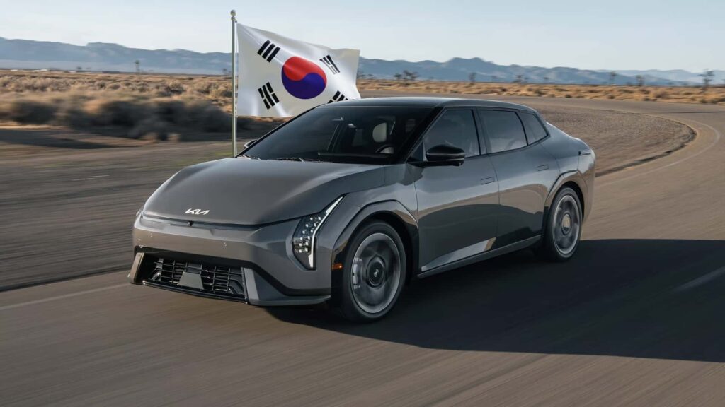 The Kia EV4 Will Be Made In Korea, Exposing It To U.S. Tariffs