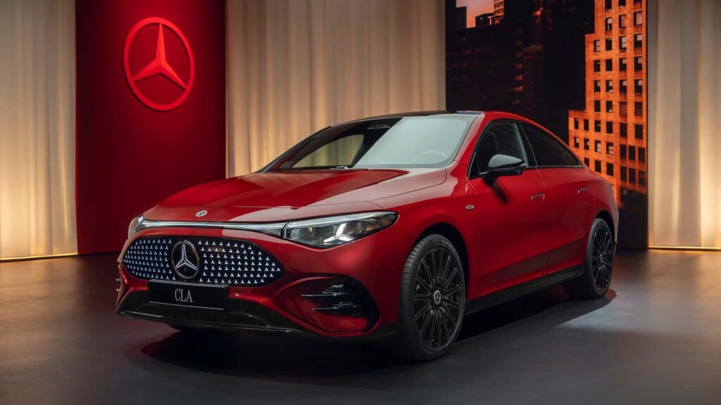 The Mercedes CLA EV Will Work With Tesla Superchargers After All