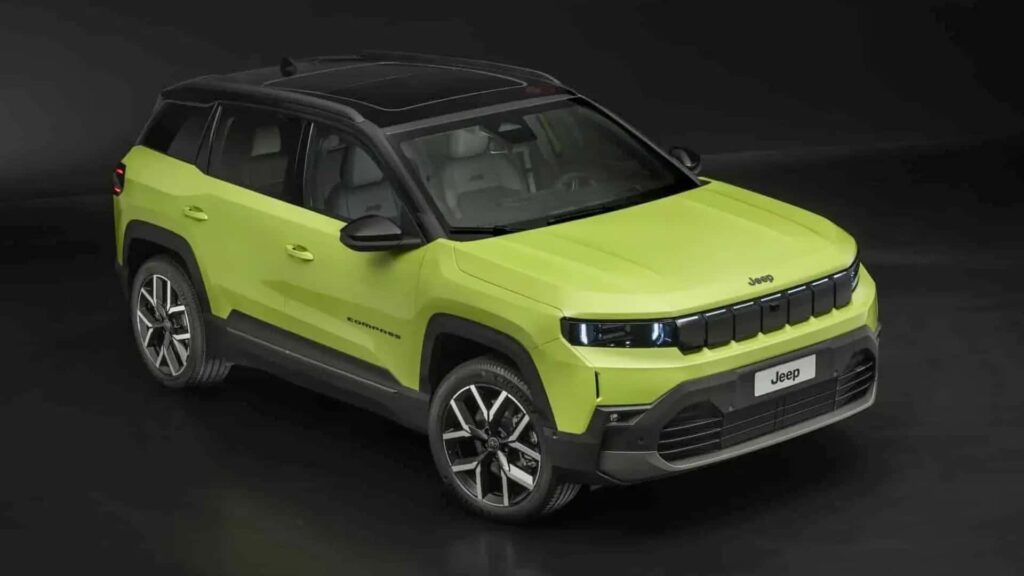 The New Jeep Compass EV Looks Rugged, But It’s A Peugeot Underneath