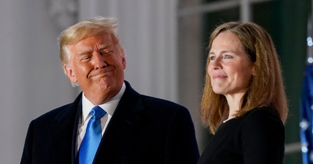 After MAGA world criticism, Amy Coney Barrett delivers for Trump