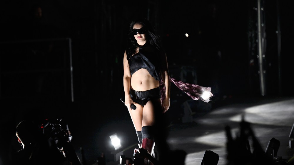 Charli xcx Burns ‘Brat’ Down During Glastonbury Set
