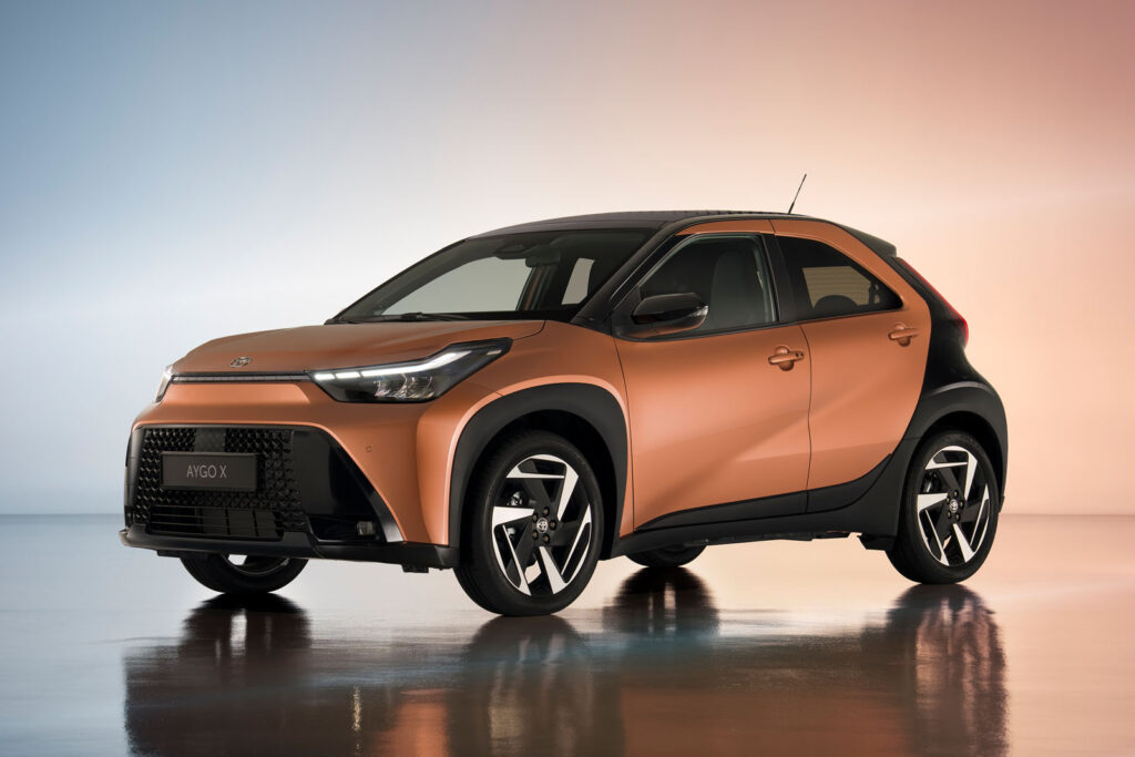 New-look Toyota Aygo X gains 74mpg hybrid; drops manual