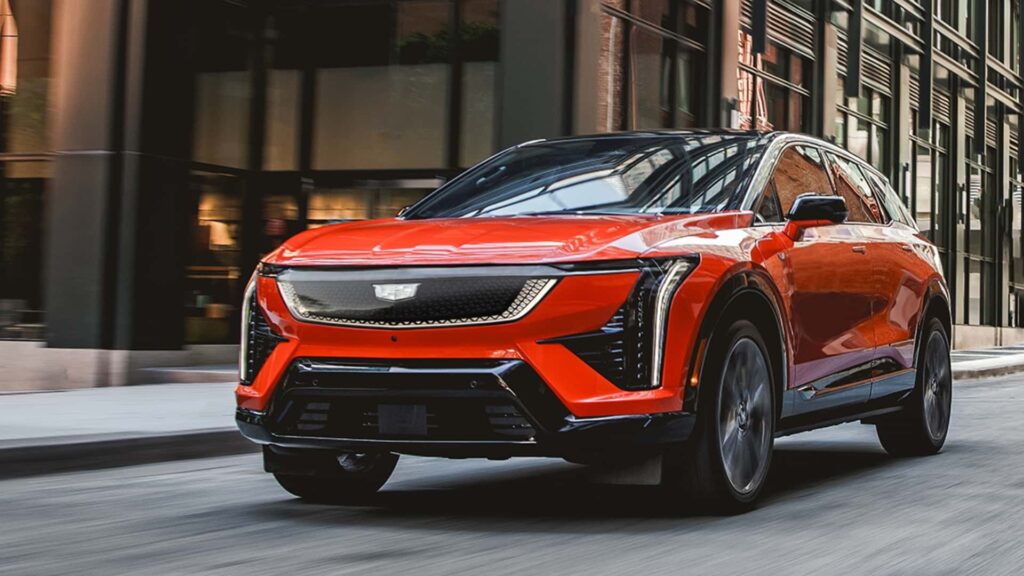 The 2026 Cadillac Optiq Is GM’s First EV With A Tesla NACS Plug