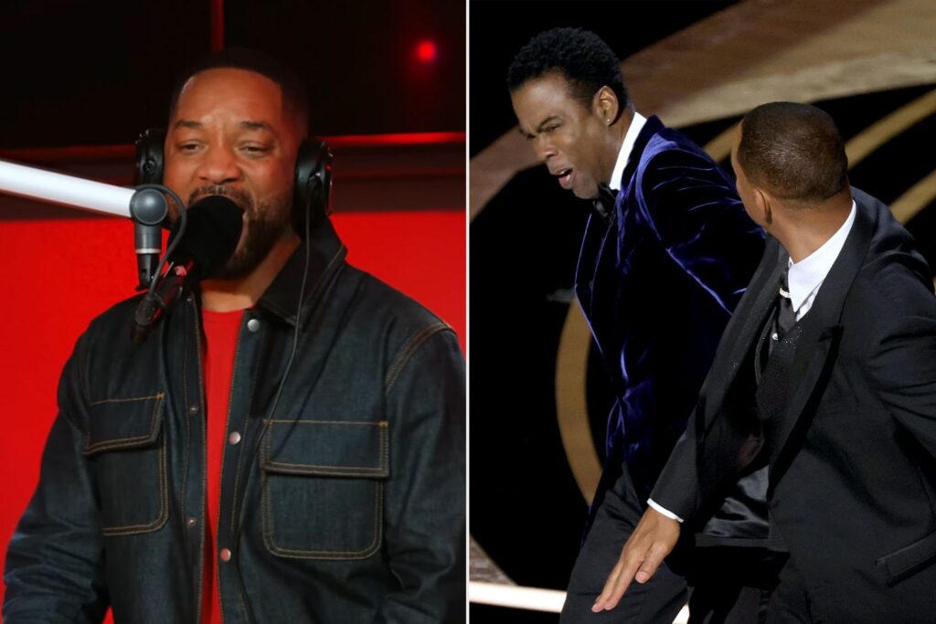 Will Smith alludes to Chris Rock Oscars slap in freestyle rap