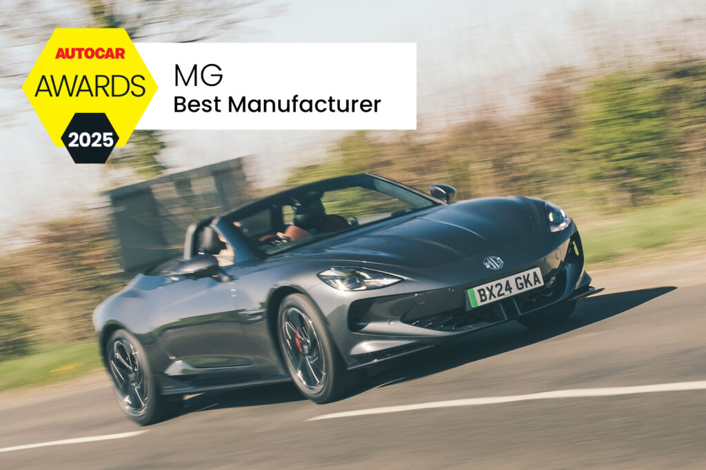 Best manufacturer 2025: MG proves volume players can still excite