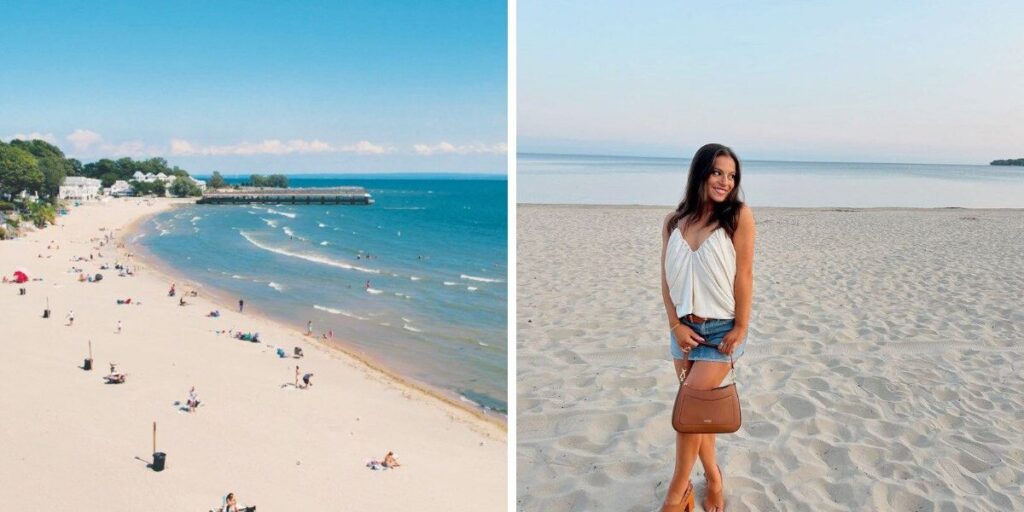 Cette petite ville coquette en Ontario cache une plage de sable blanc et des eaux cristallines