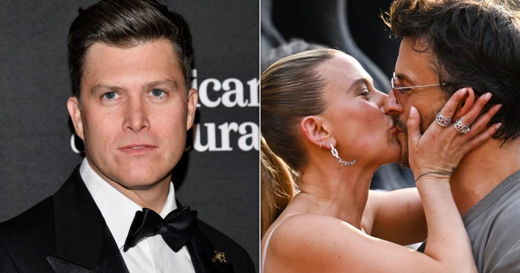 Colin Jost Reacts To Wife Scarlett Johansson Publicly Kissing ‘Jurassic World’ Co-Star