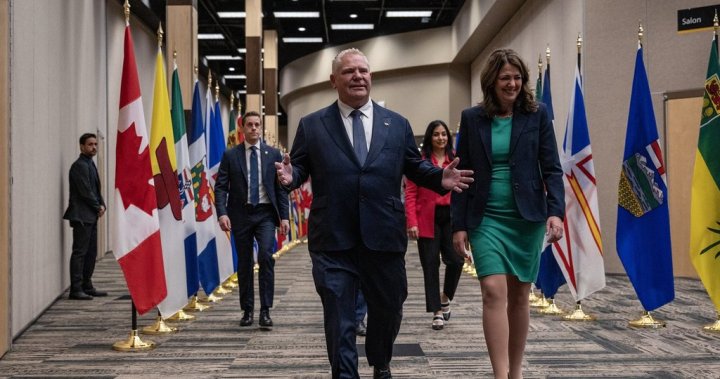 Danielle Smith and Doug Ford to sign agreements in Calgary