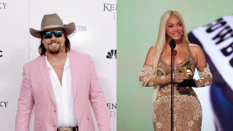 Gavin Adcock Says Beyoncé’s Cowboy Carter ‘Ain’t Country Music’ A split image of Gavin Adcock and Beyoncé