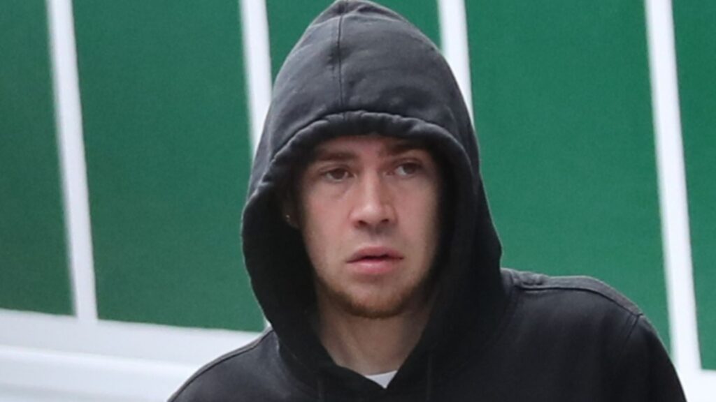 Georgia May Foote’s estranged husband Kris Evans looks downcast as he’s seen for first time since split from Corrie star