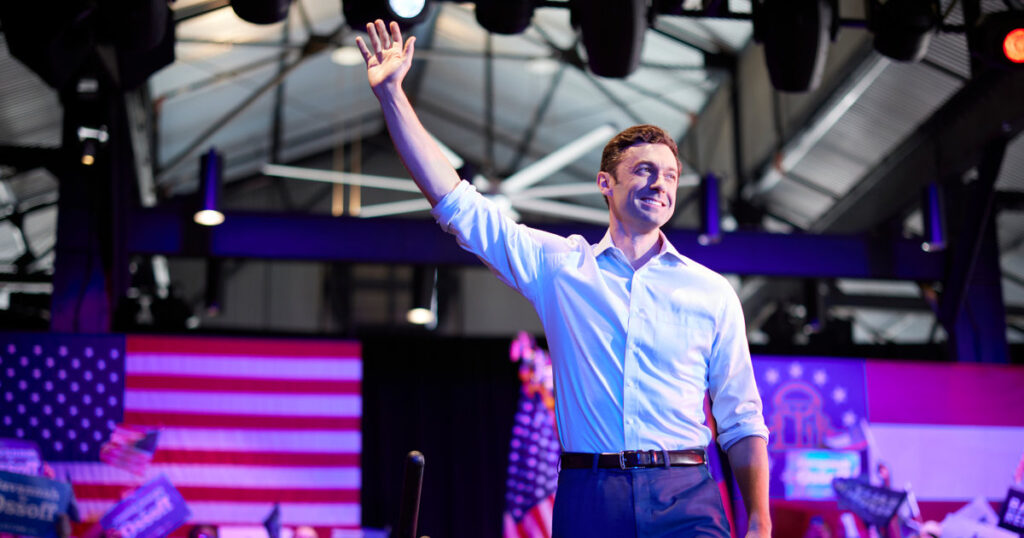 Jon Ossoff, Democrats’ most vulnerable senator, sharpens Trump criticism in a state Trump won