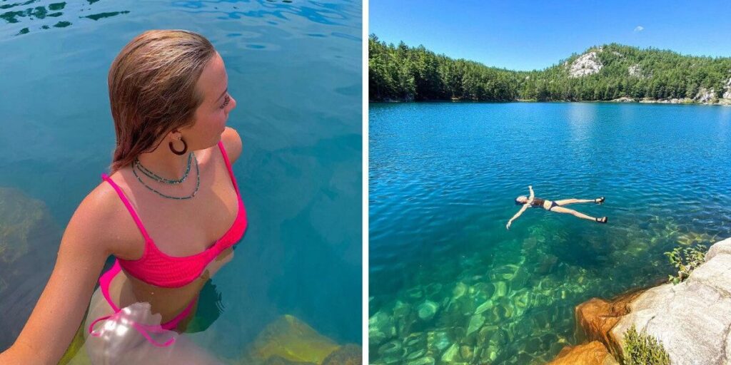 Ontario has a hidden swimming hole with ‘sapphire blue’ water that feels like the Caribbean