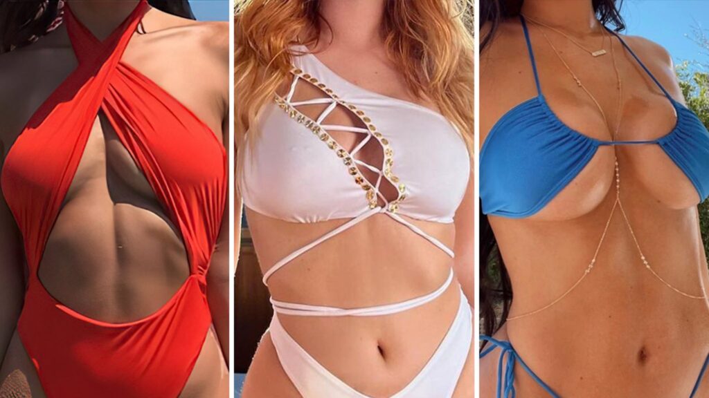 Red, White and Blue Bikinis Guess Who!