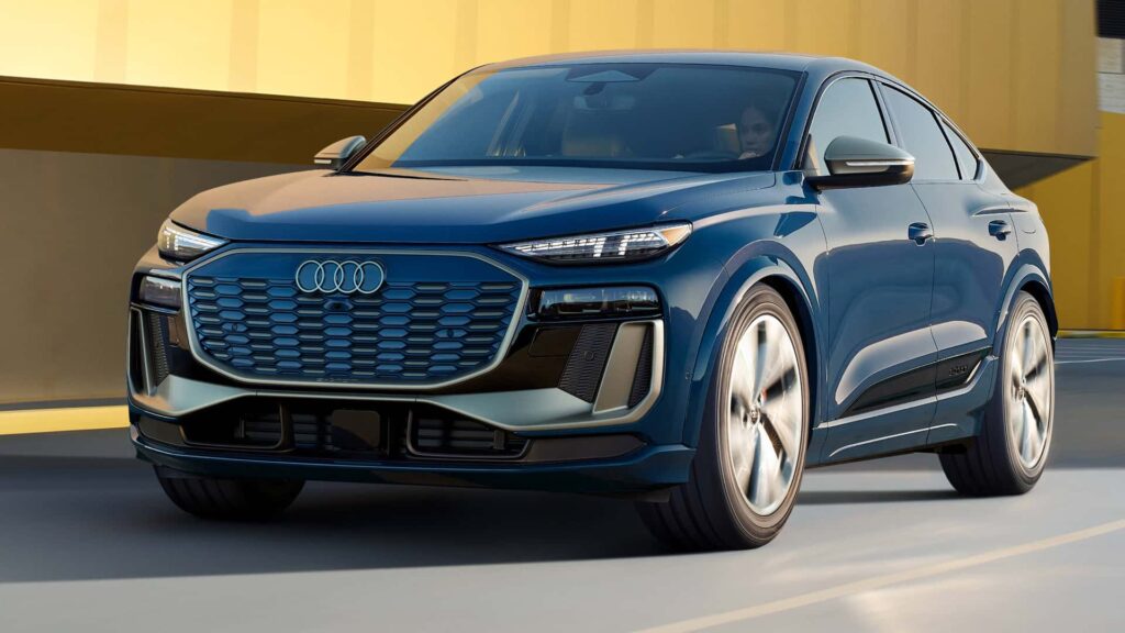 The 2025 Audi Q6 Sportback E-Tron Gets Over 300 Miles Of Range