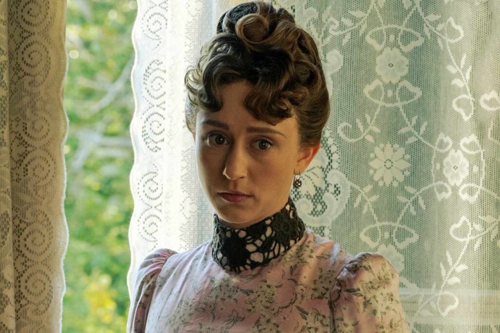 ‘The Gilded Age’ star Taissa Farmiga says Gladys’ wedding is ‘rock bottom’