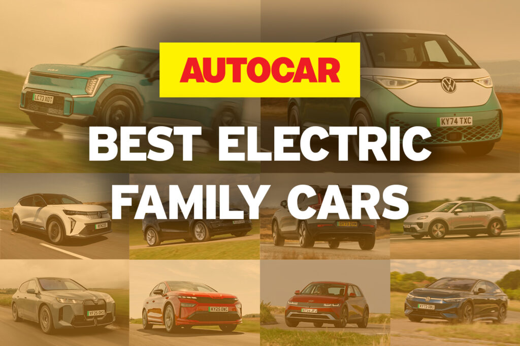 The best electric family cars – driven, rated and ranked