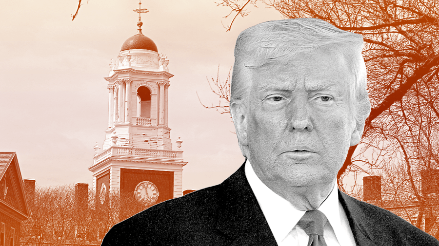Trump escalates Harvard feud