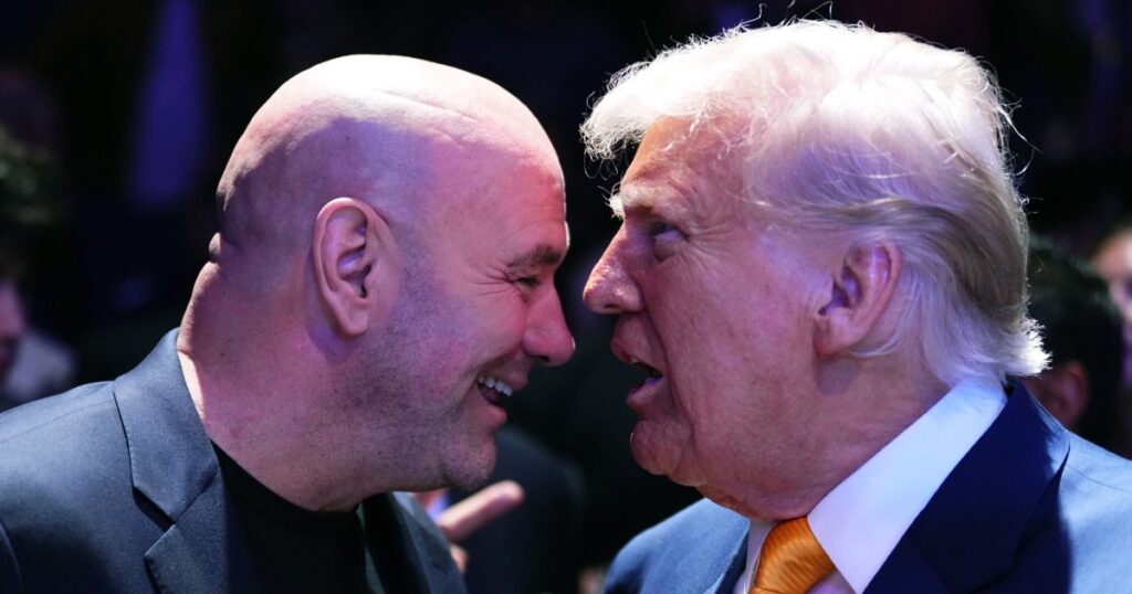 UFC confirms Trump’s plan to host a fight at White House in 2026