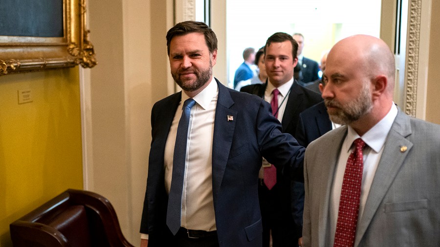 Vance arrives at Capitol as GOP short votes to pass Trump megabill 