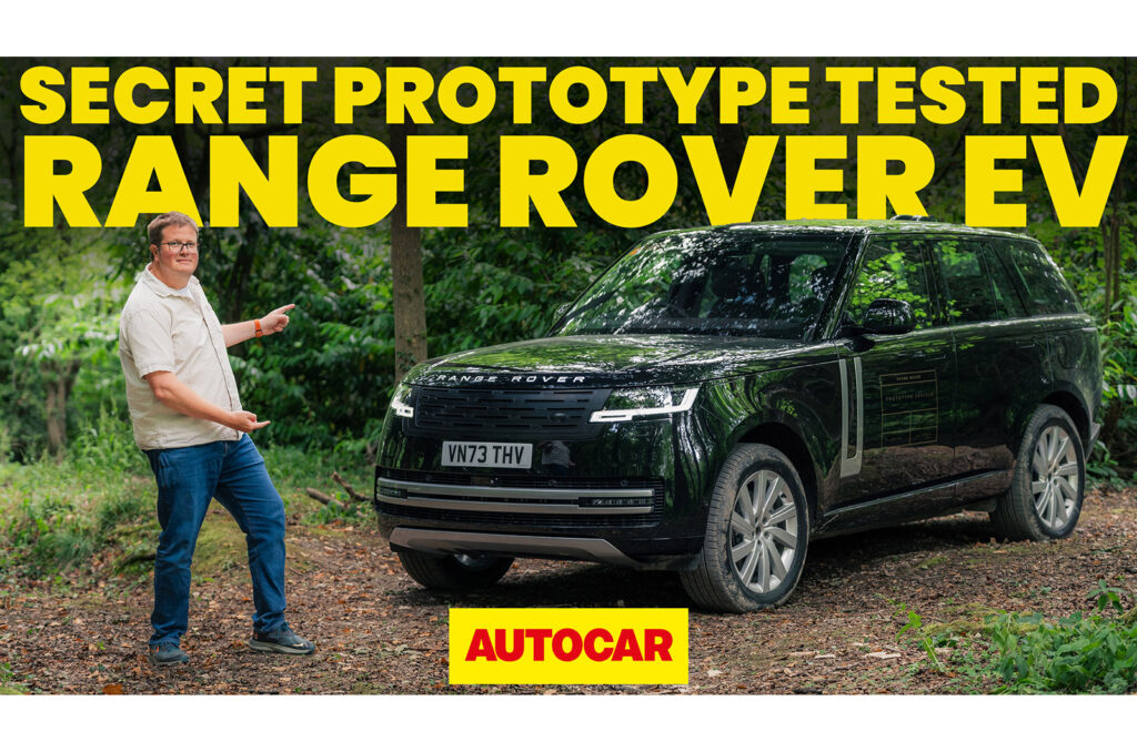 WATCH: New Range Rover EV prototype on test